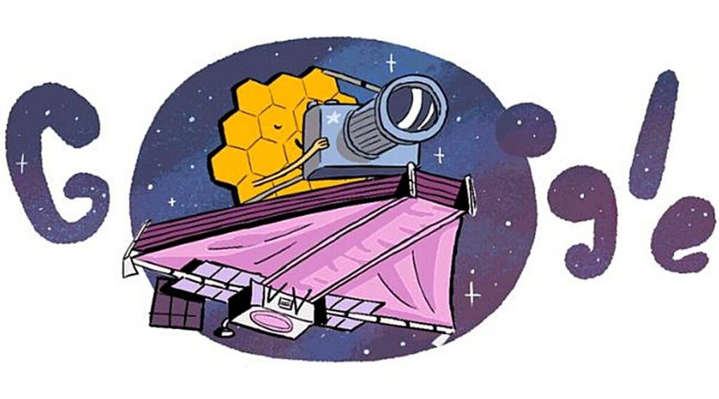 Google Doodle celebrates NASA’s images of the unseen universe