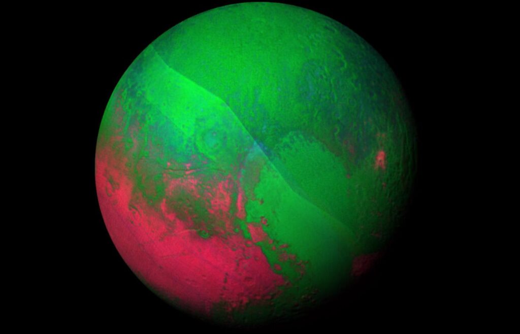 NASA shares stunning rainbow coloured image of Pluto, leaves internet amazed - See pic