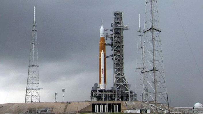 NASA’s Moon Rocket Launch Faces Fresh Threat With Storm Forecast