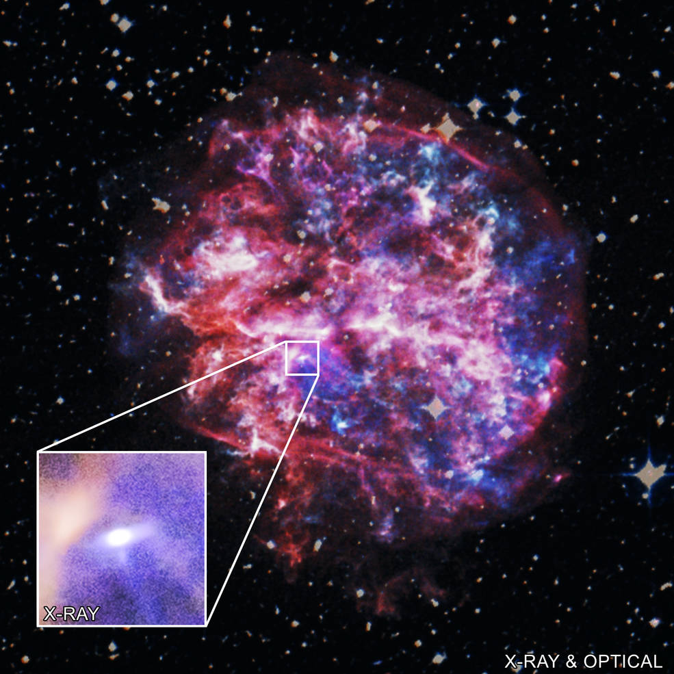 NASA Uses Data From Chandra, Hubble And Spitzer To ‘Wind Back The Clock’ For A Supernova