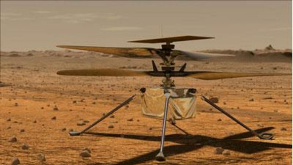 NASA's Ingenuity helicopter sets an altitude record on Mars