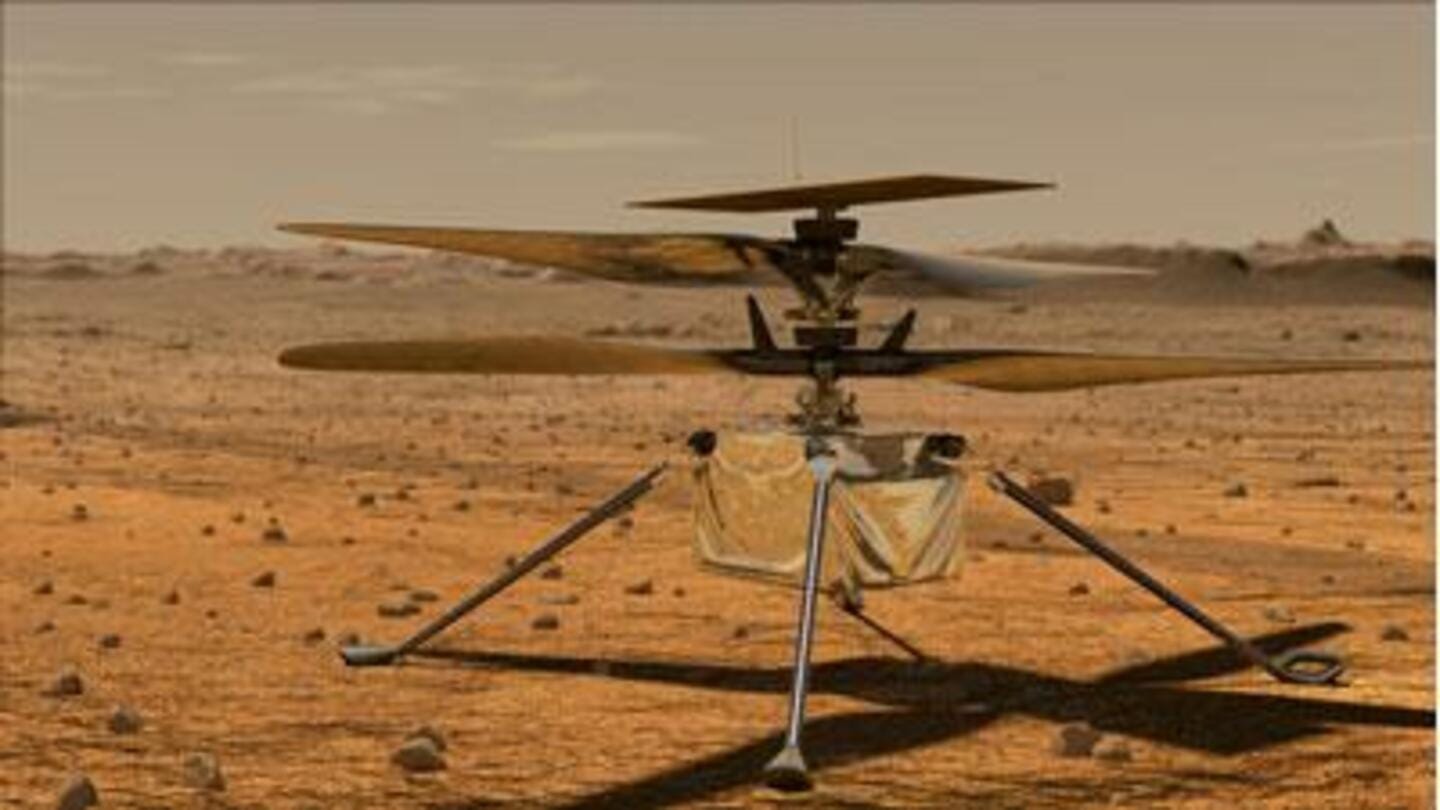 NASA’s Ingenuity helicopter sets an altitude record on Mars