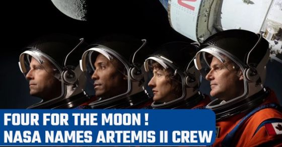 NASA Announces Artemis II Moon Mission Crew, Names First Woman, Black Astronauts
