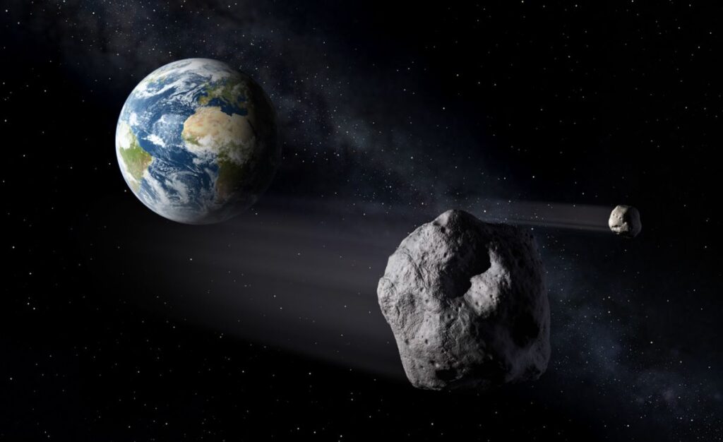 Four massive asteroids are heading towards Earth; how alarming is this?